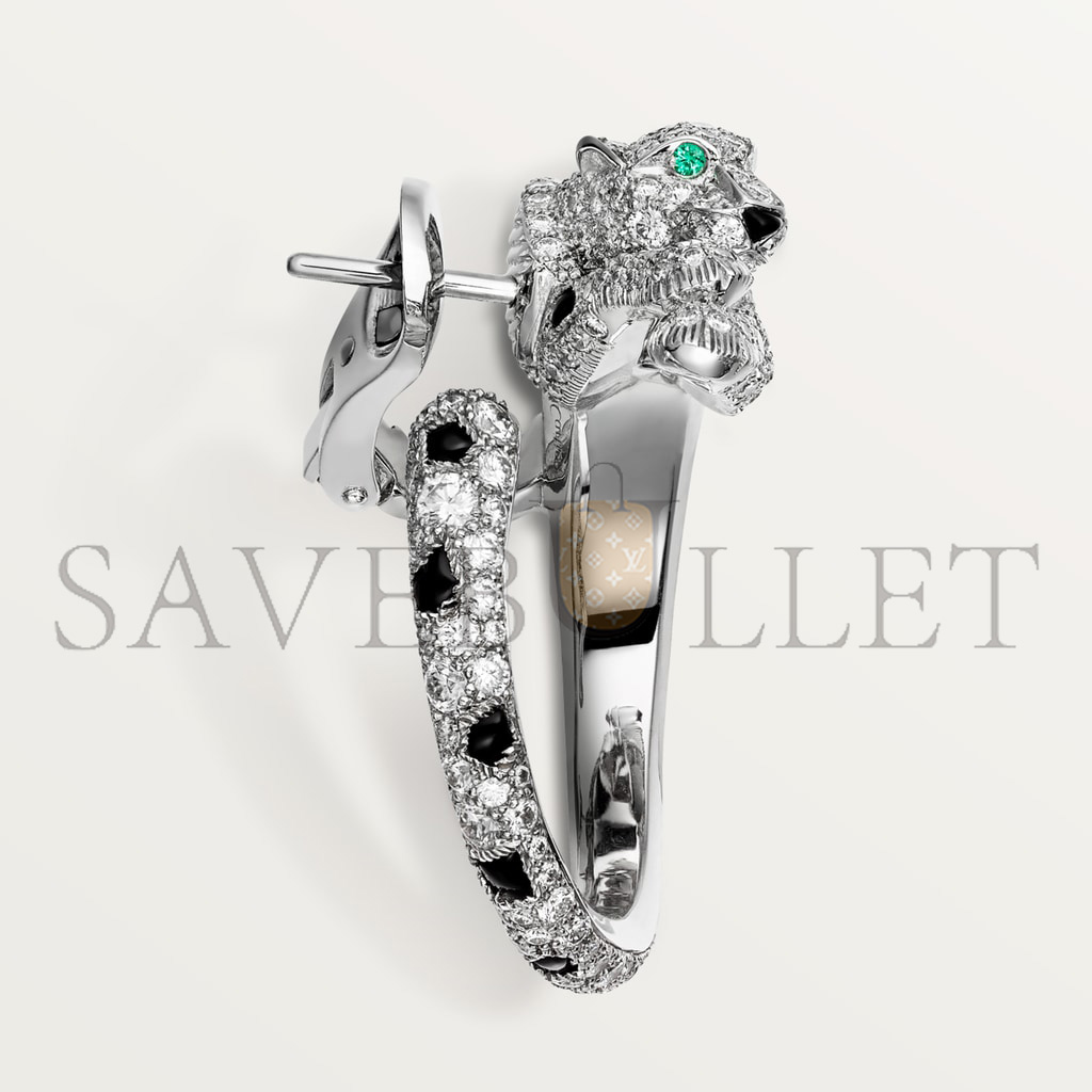 Ca*t*er panthÈre white gold de Ca*t*er earrings h8000330